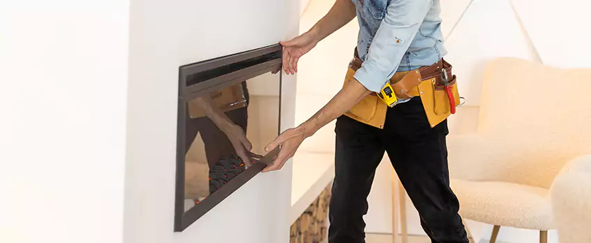 Metal Fireplace Installation in Monroeville, Pennsylvania
