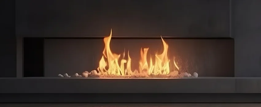 B-Vent Gas Fireplace Installation in Monroeville, PA