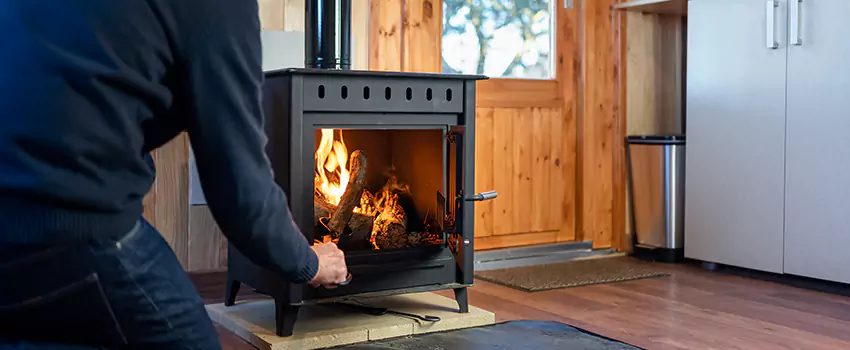 Open Hearth Wood Fireplace Installation in Monroeville, PA