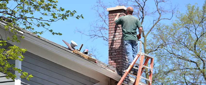 Vinyl and PVC Chimney Flashing Installation in Monroeville, PA